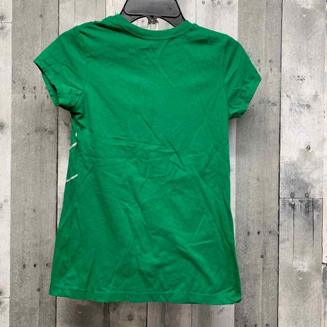 Size 10/12 Green Graphic Holiday Brands T Shirt