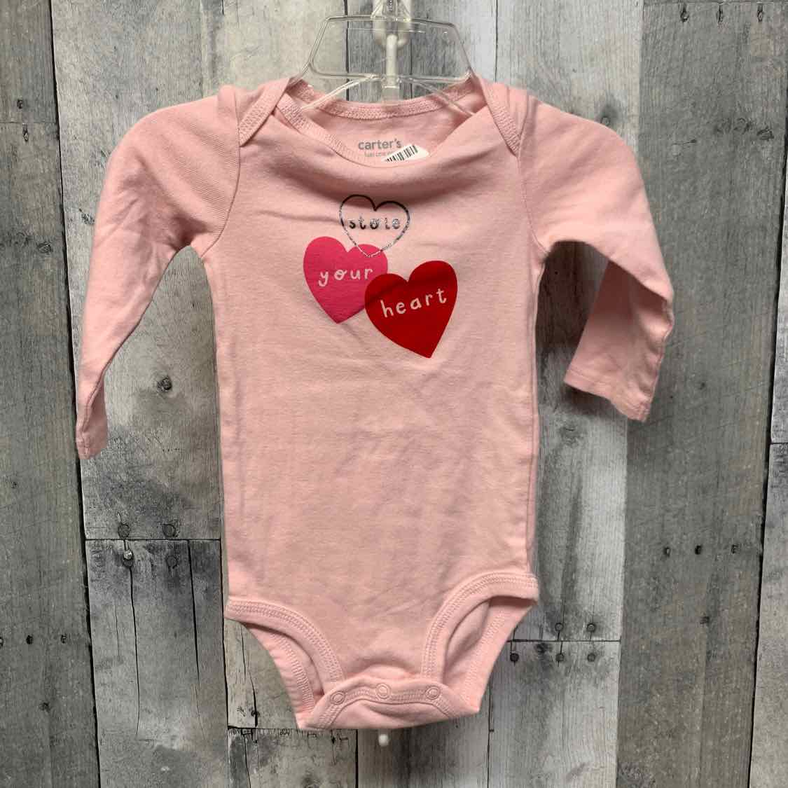 Size 9 Months Red Just One You Bodysuit