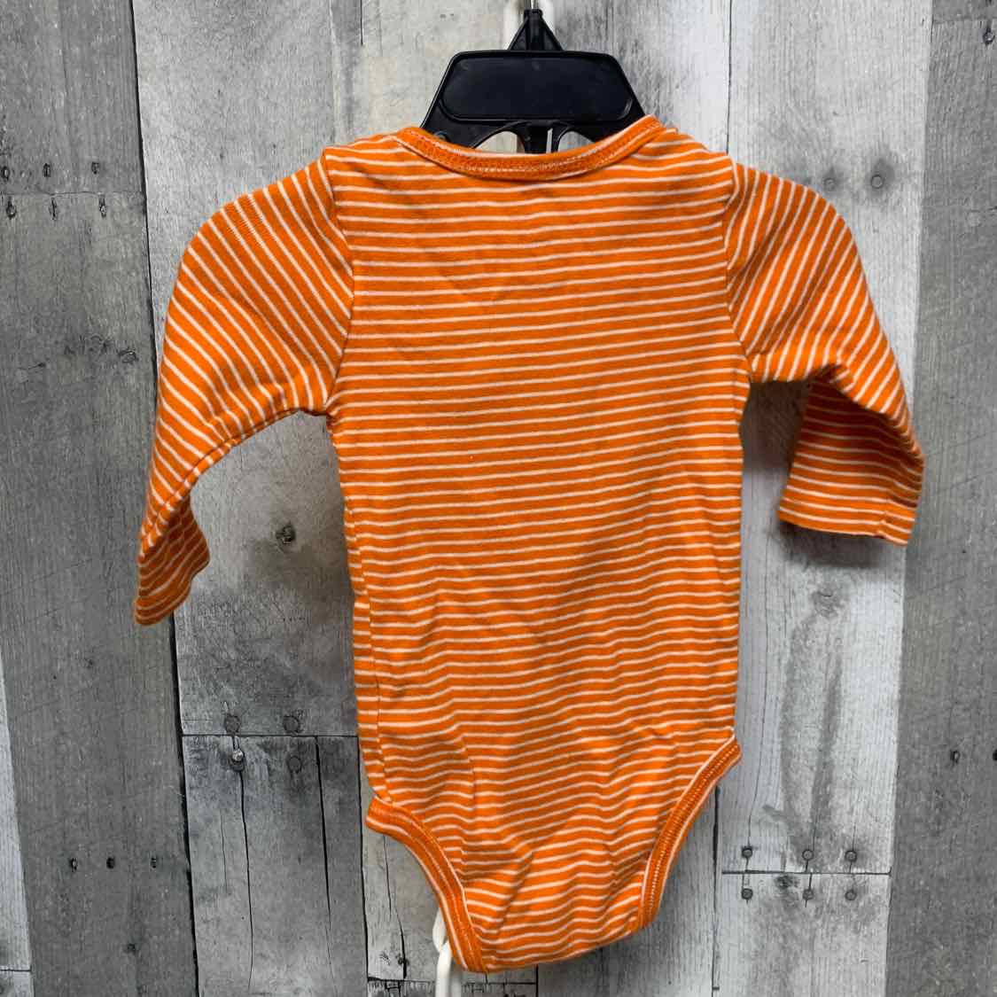 Size 6 Months Orange/White Just One You Bodysuit
