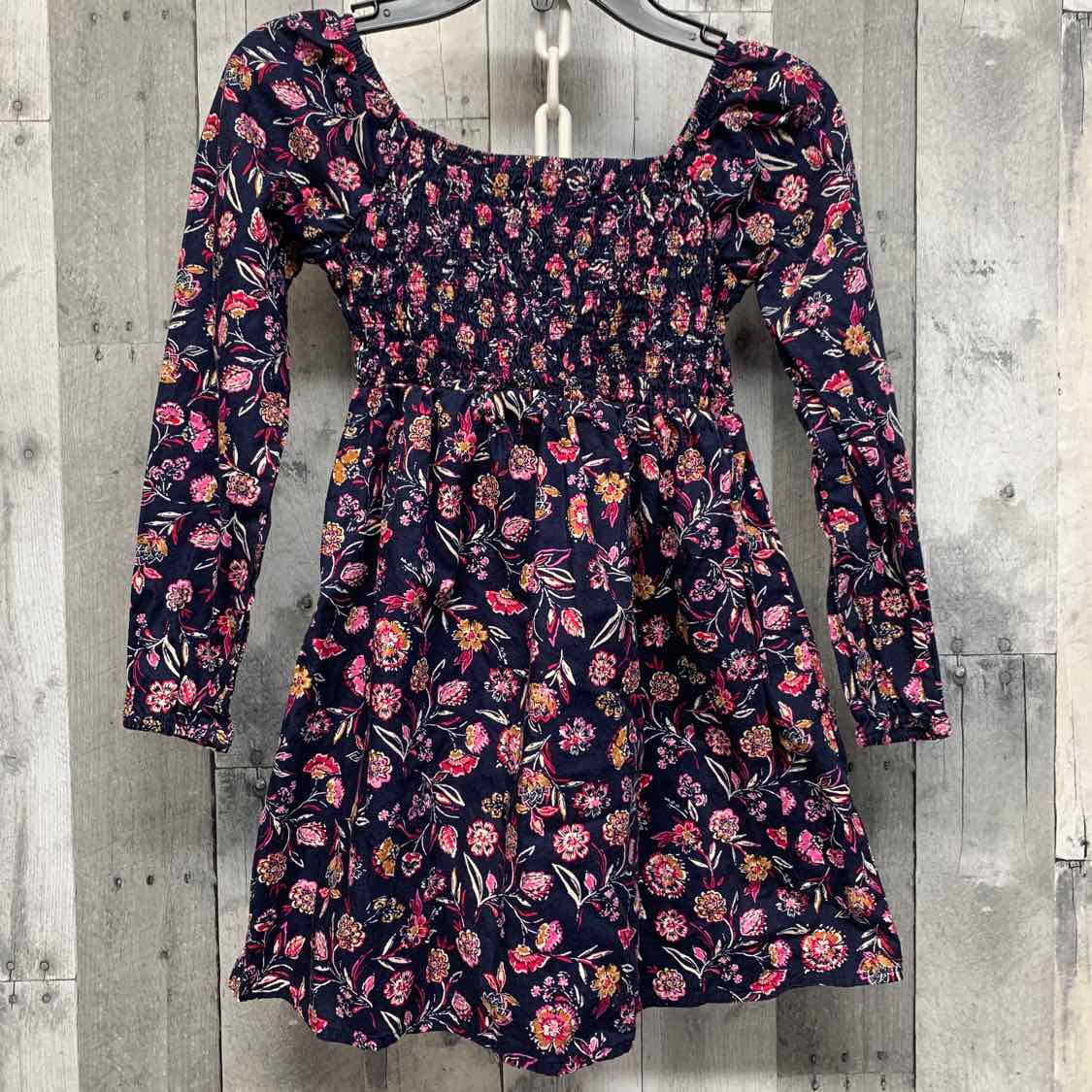 Size 6/6X Navy Gap LS Dress
