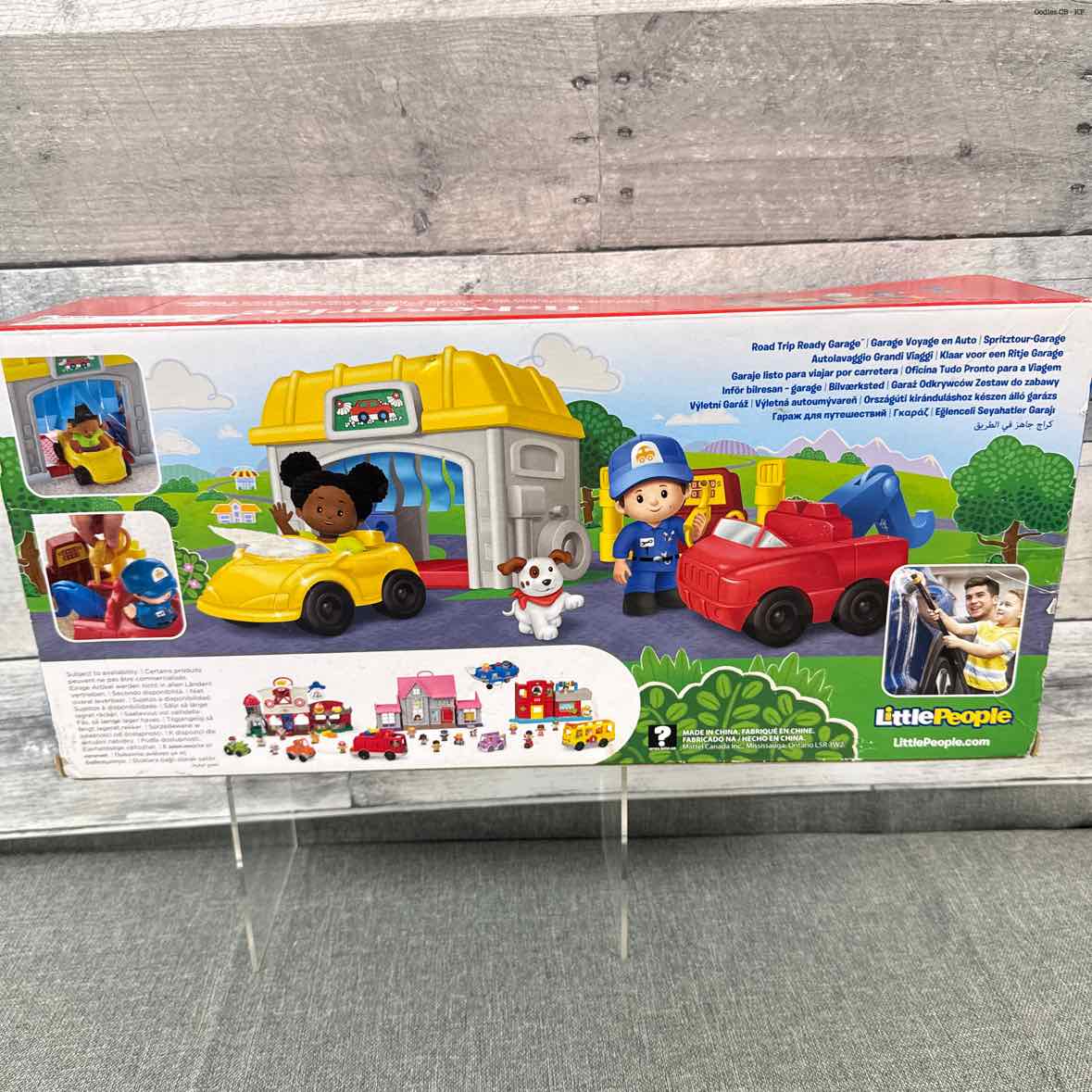 Fisher Price Yellow/Gray Little People Set