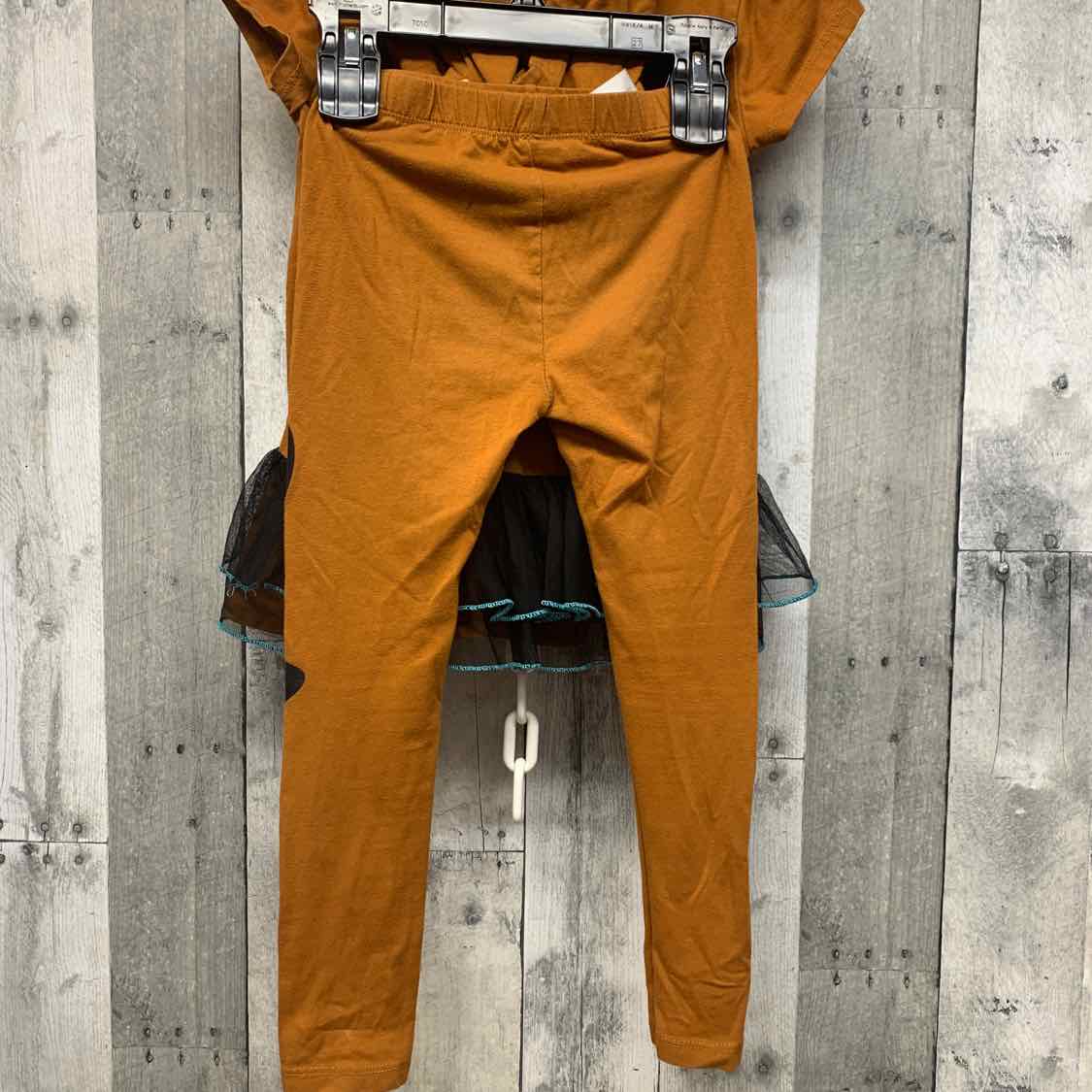 Scooby Doo Brown/Teal Size 5/6 Halloween Costume - Little Kid