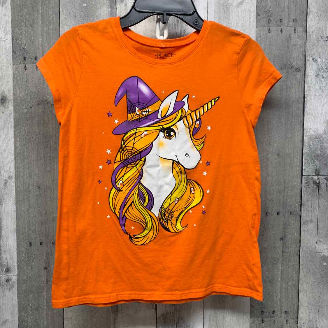 Size 10/12 Orange Graphic Children's Place T Shirt