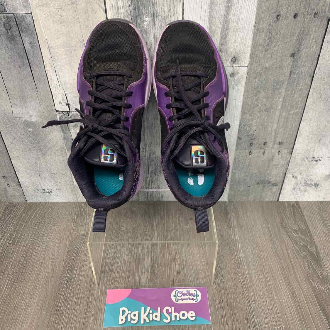 Size 5.5 Purple/Black Sport Brand Sneakers