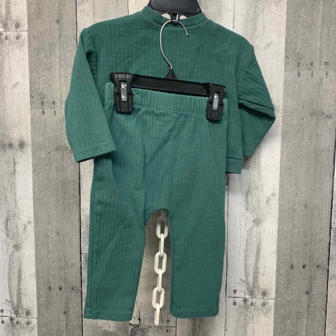 Size 3-6 Months Green Disney Shirt/Pants