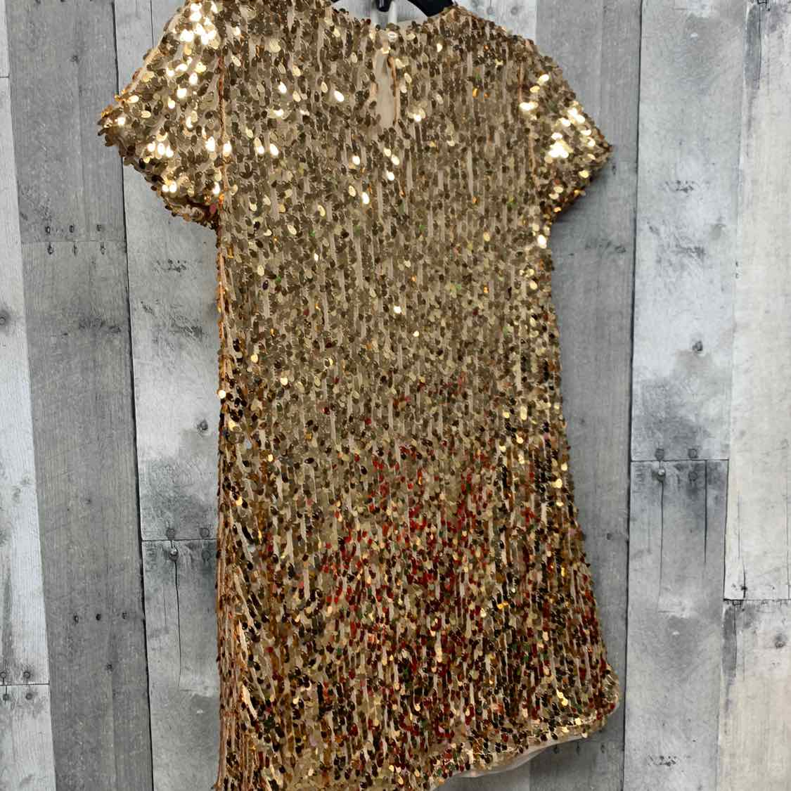 Size 7 Gold Btween Dress