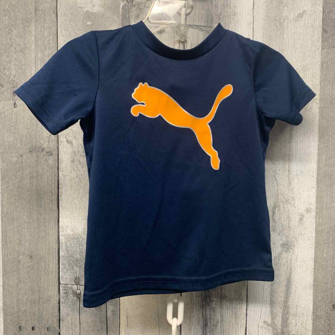 Size 12 Months Navy Graphic Puma T Shirt
