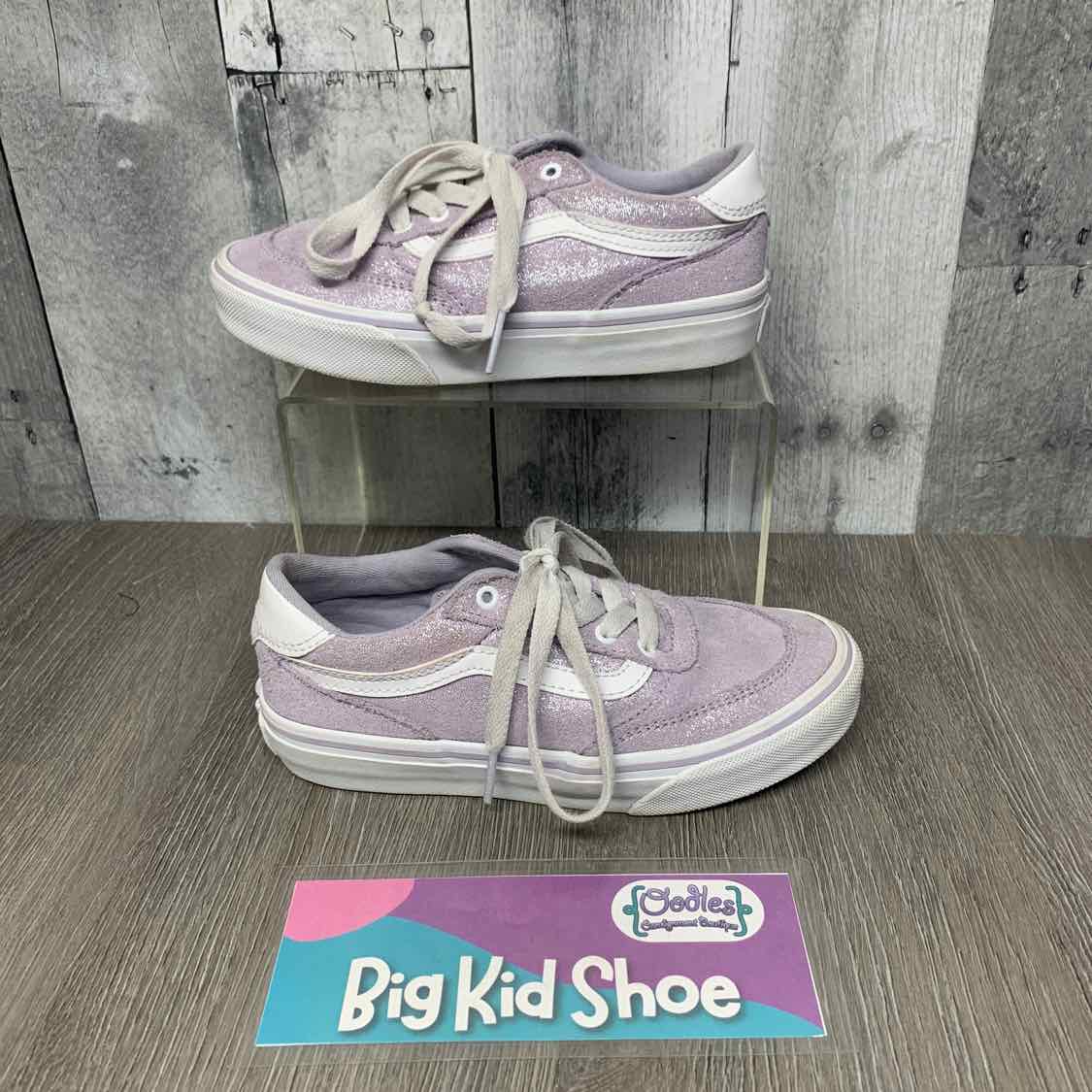 Size 1 Purple Vans Sneakers
