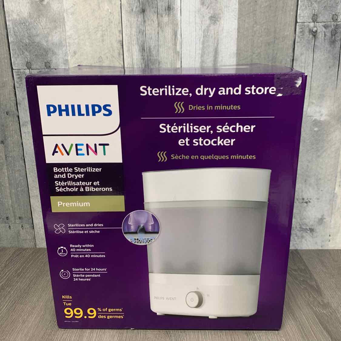 Avent White/Gray Sterilizer
