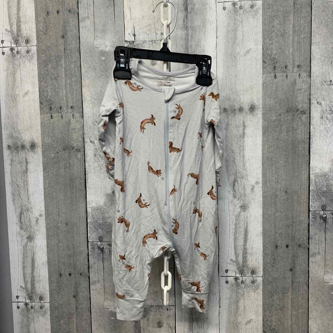 Size 3-6 Months Blue/Brown Modern Moments by Gerber Romper