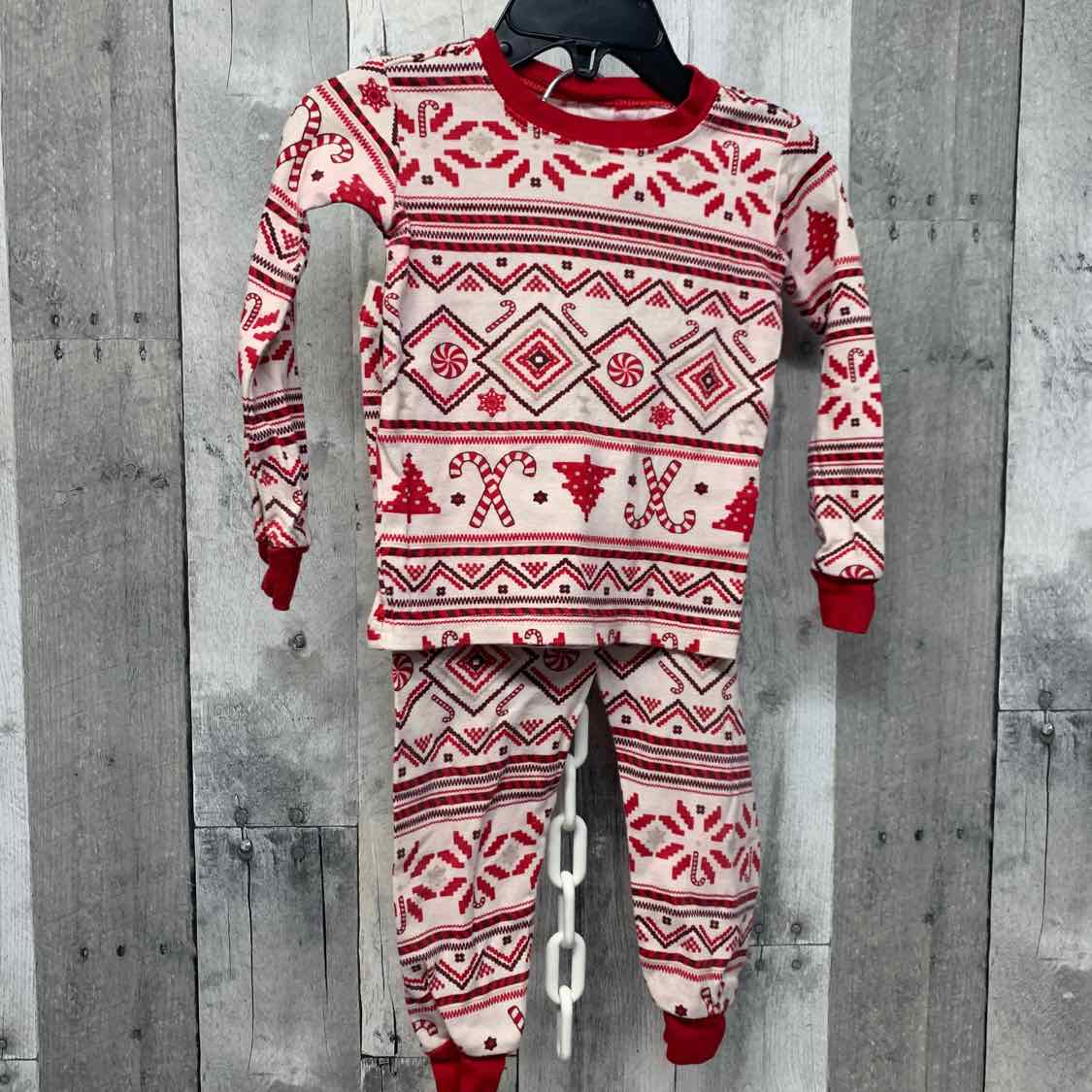 Size 12-18 Months Red Print Children's Place 2pc PJs