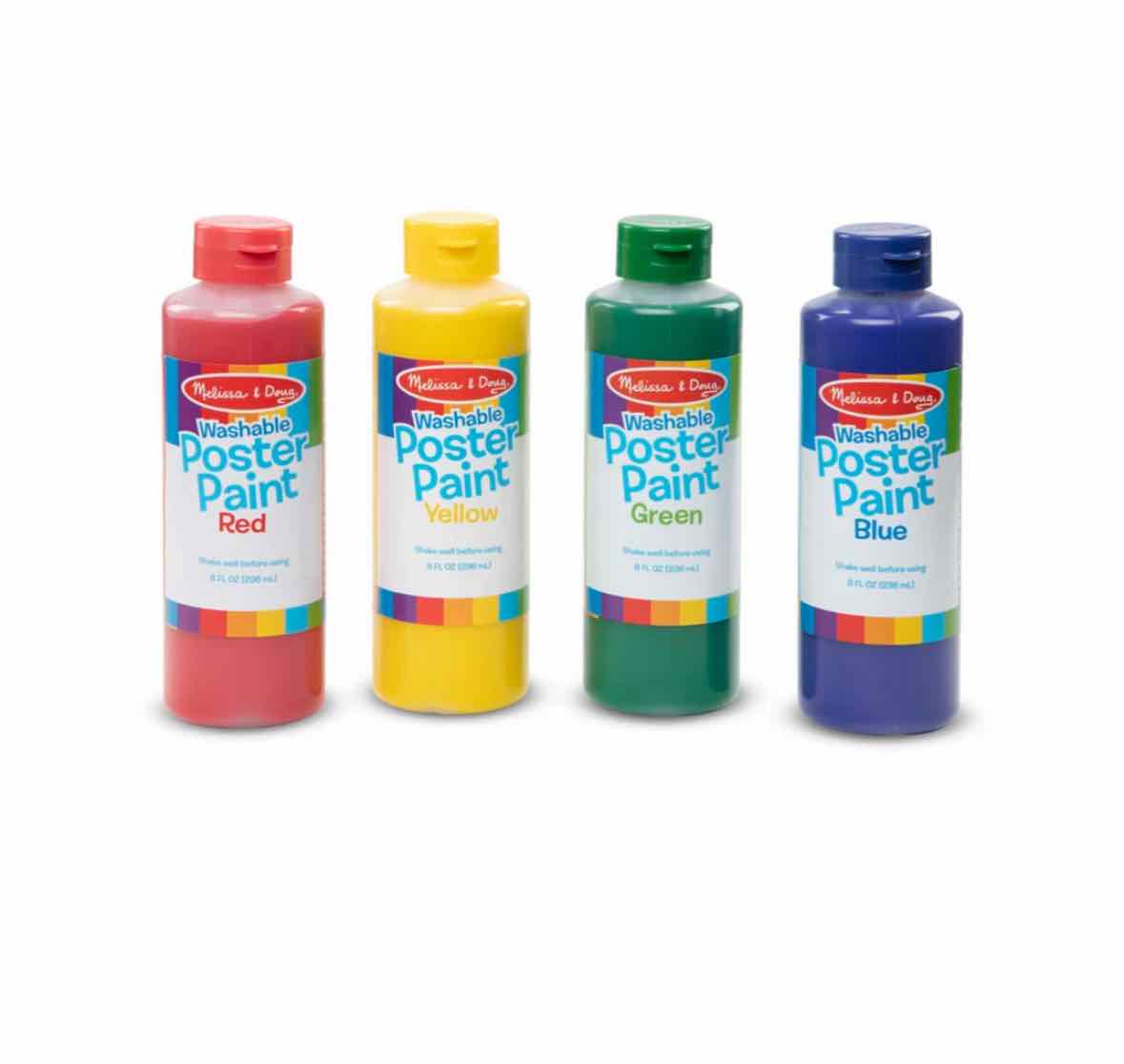 Melissa & Doug Washable Poster Paint Set Arts & Crafts