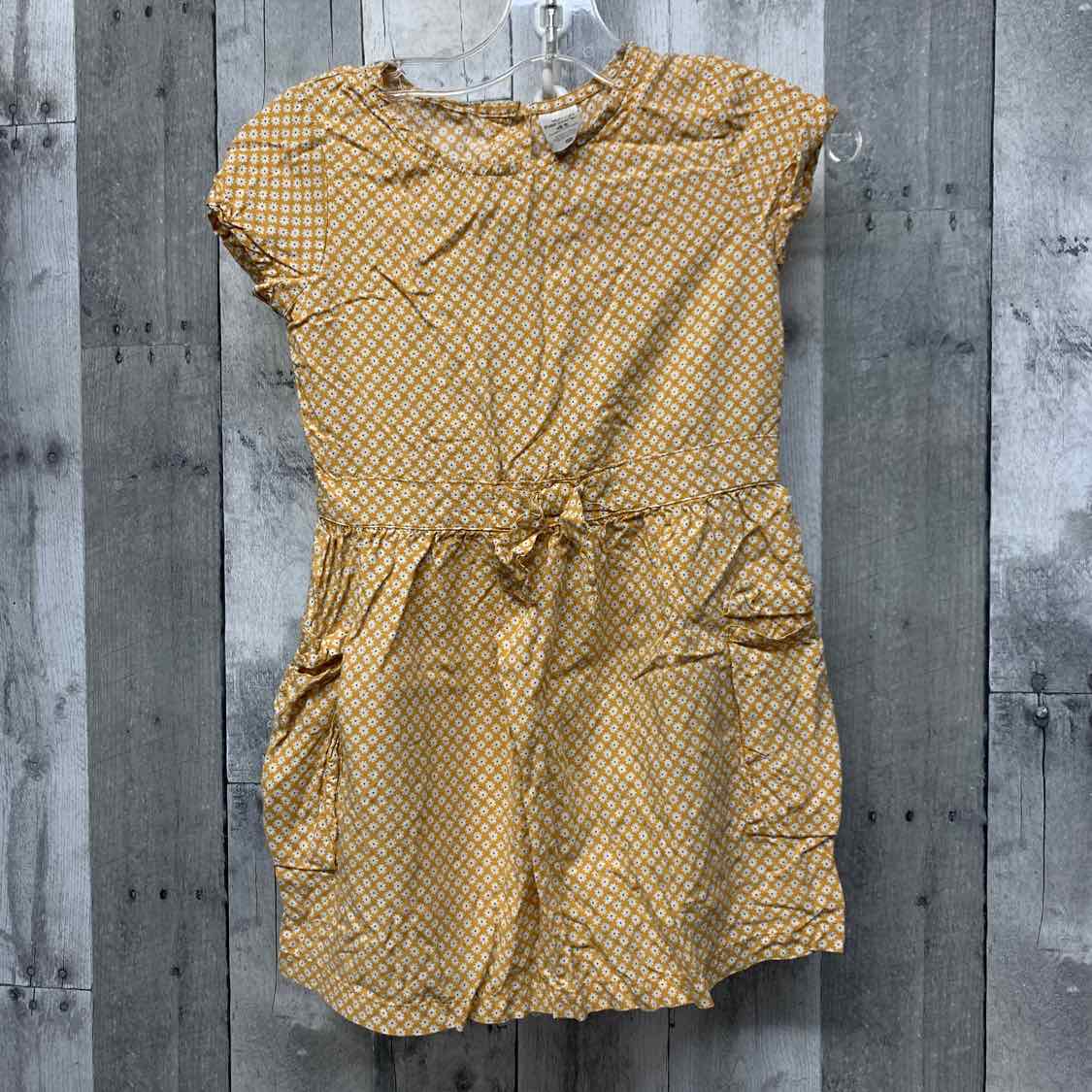 Size 4T Yellow Print Carter's Romper