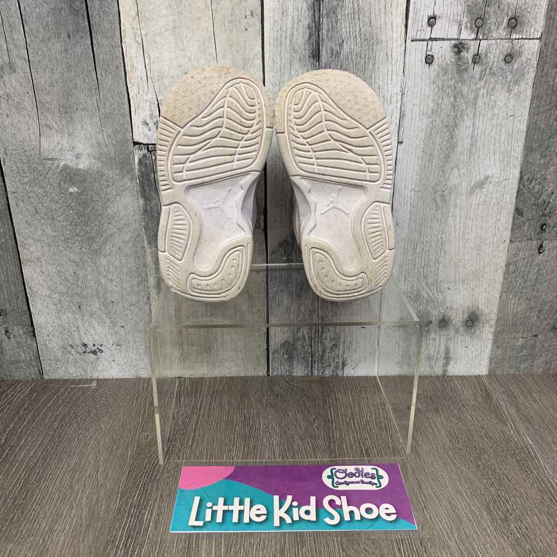 Size 6 White/Pink Sport Brand Sneakers