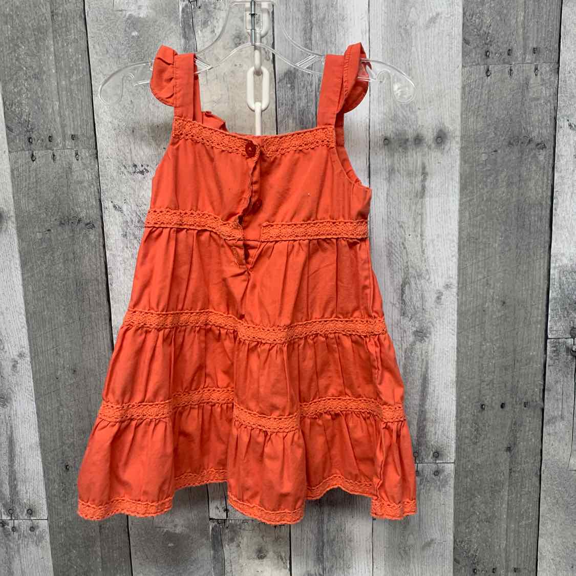 Size 3T Coral Calvin Klein Dress