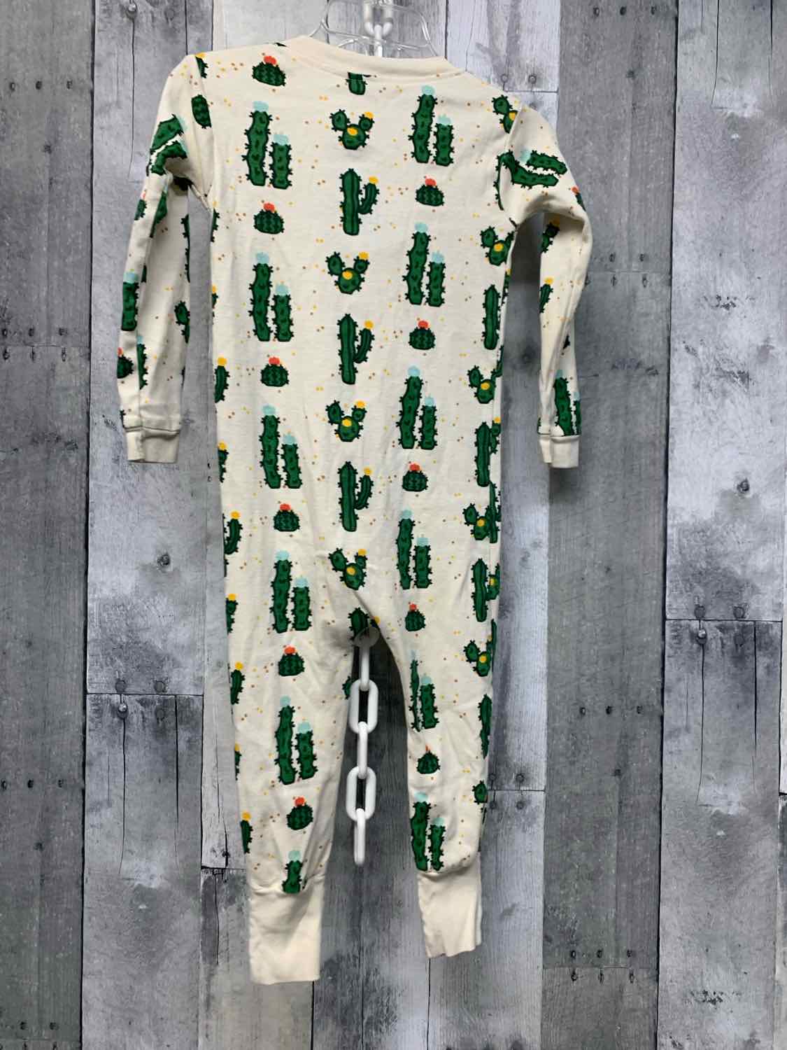 Size 12-18 Months Tan Print Mid Brand Footy PJs