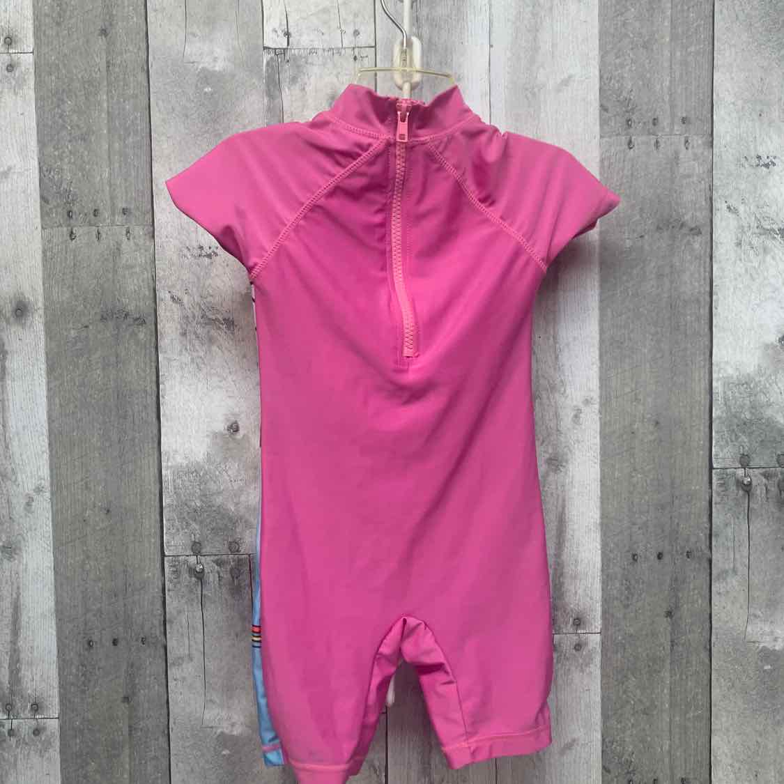 Size 2T Purple/Blue Disney Swim Suit - 1pc