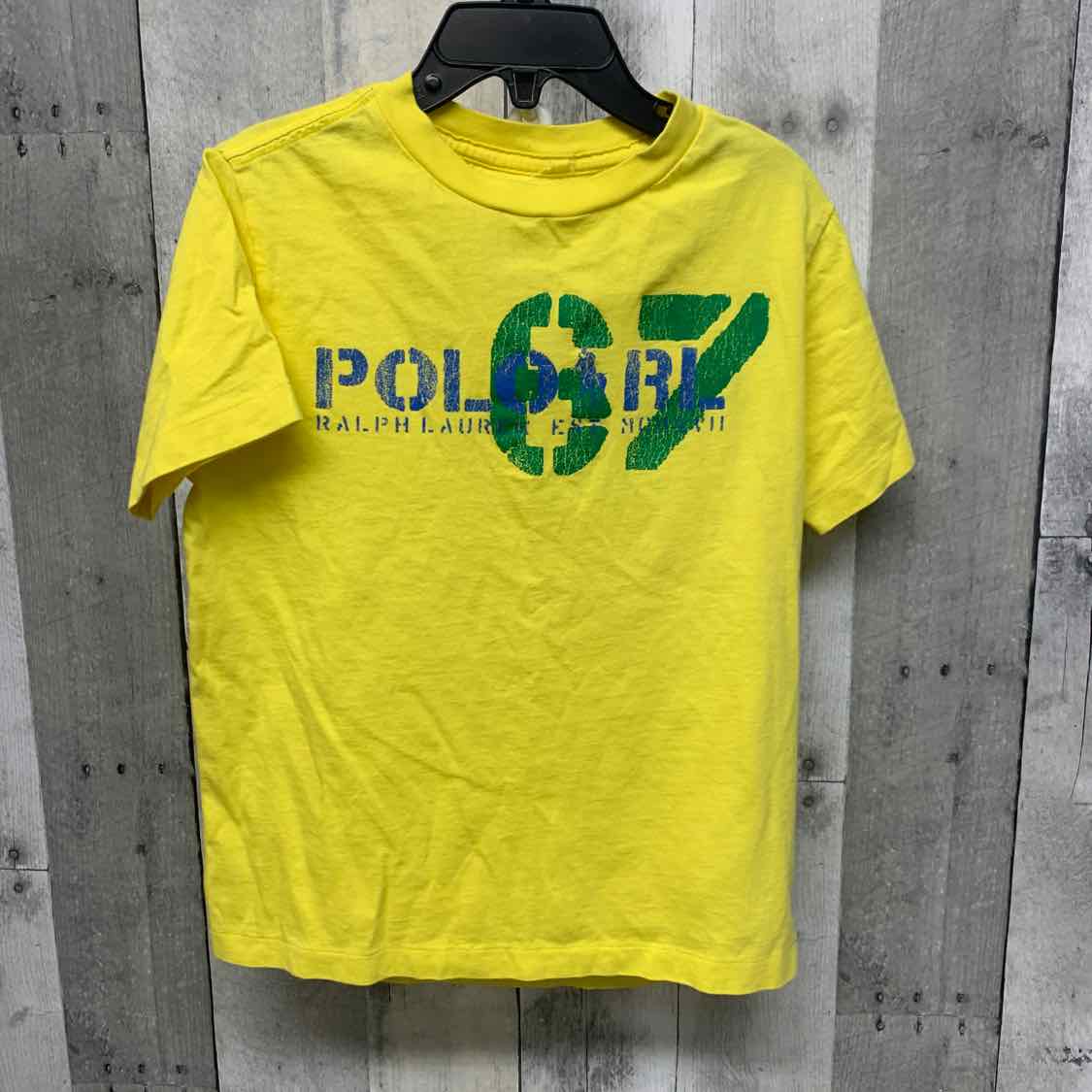 Size 5T Yellow/Blue Ralph Lauren T Shirt