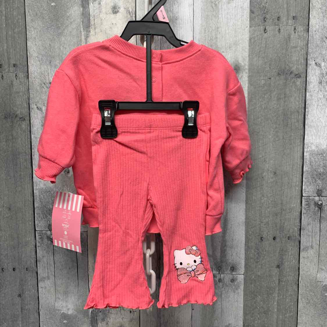Size 0-3 Months Oak Hello Kitty Shirt/Pants