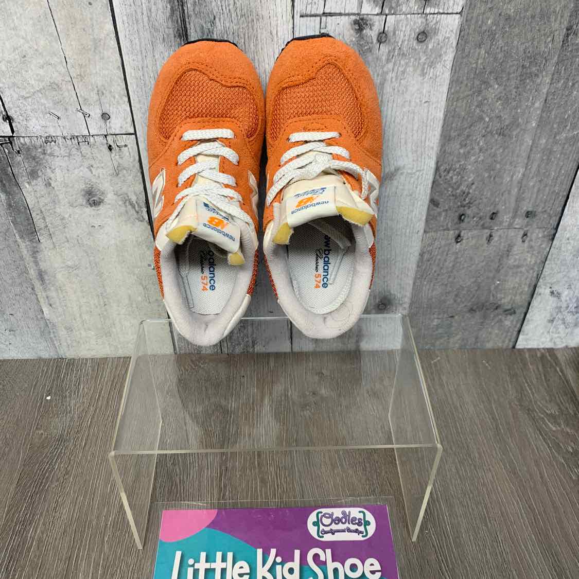 Size 9 Orange/Blue New Balance Sneakers