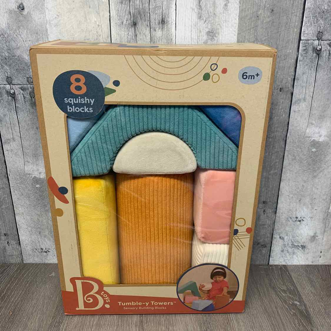 B You Pink/Blue Blocks