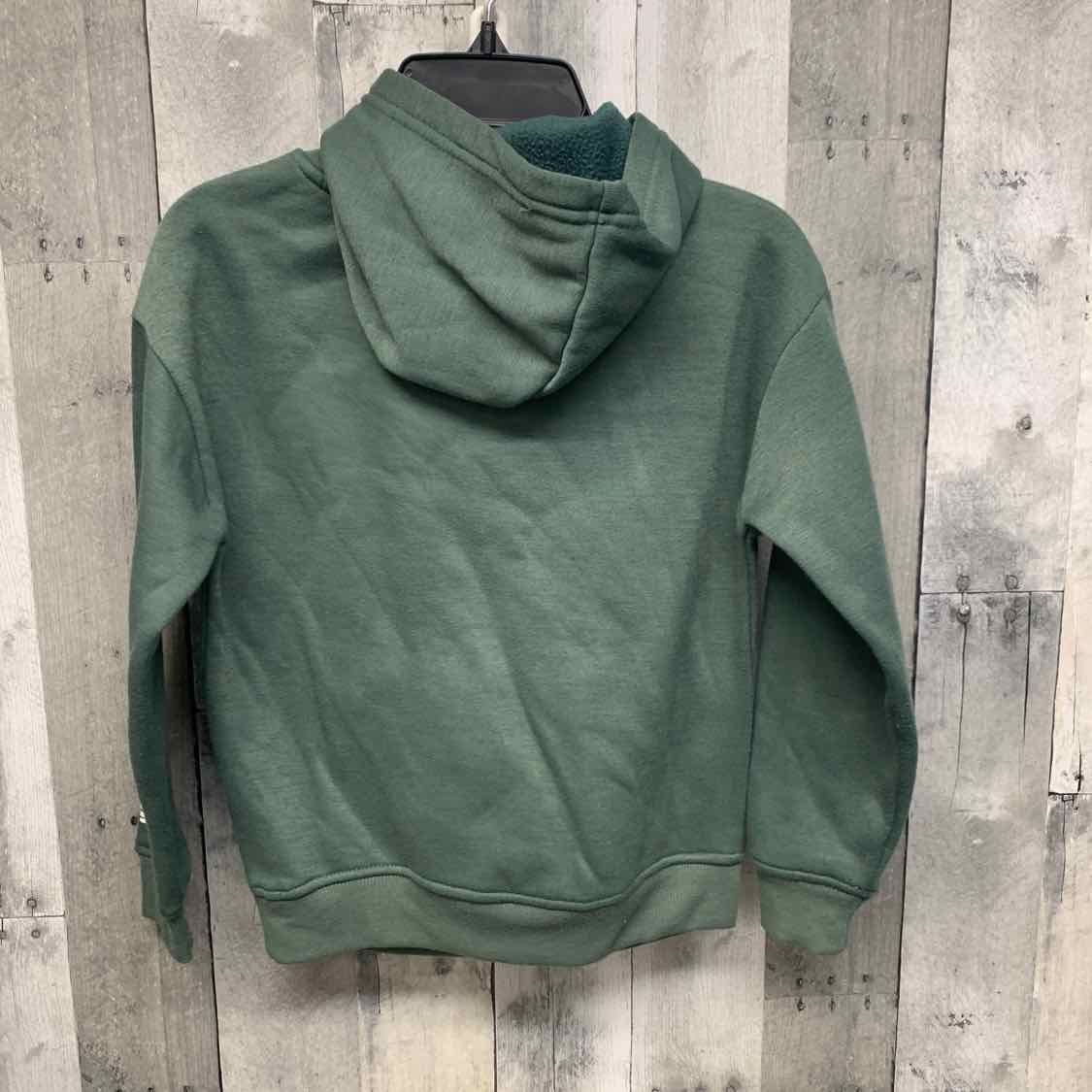 Size 7/8 Green Graphic New Balance Pull Over