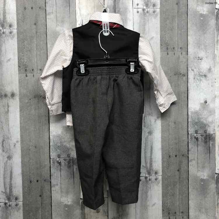 Size 18 Months Gray/Red Calvin Klein 2pc+ Suit