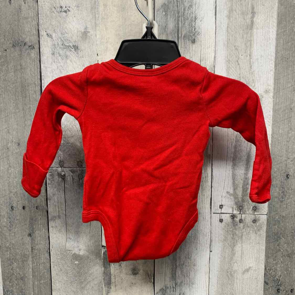Size Newborn Red Graphic Carter's Bodysuit - OodlesCB