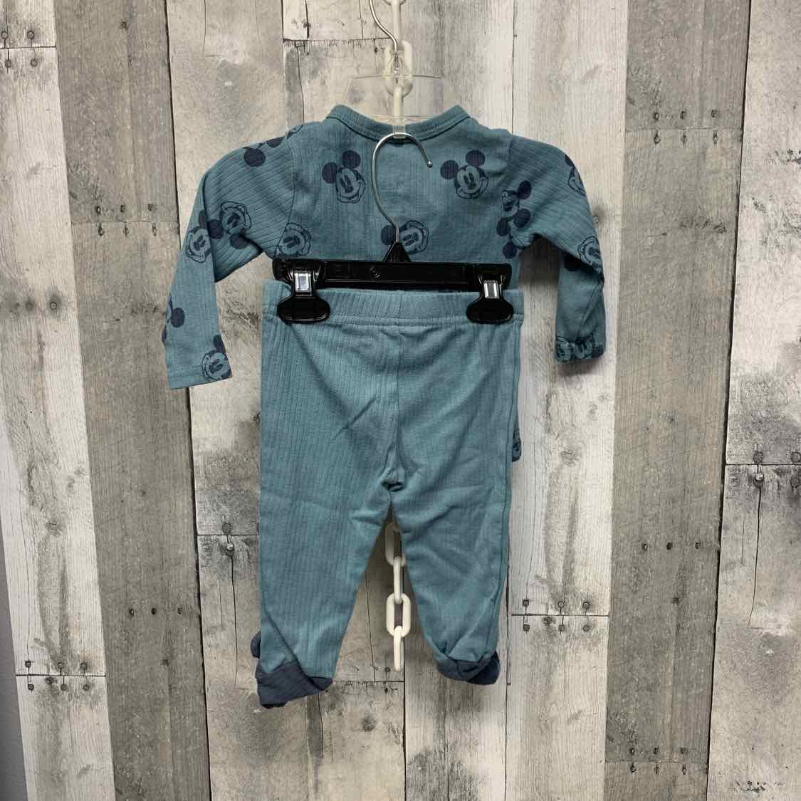 Size 6-9 Months Blue Disney Shirt/Pants