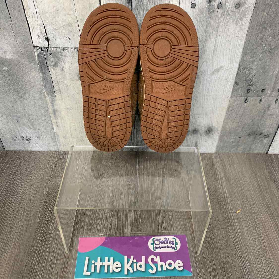 Size 10 Green/Brown Sport Brand Sneakers