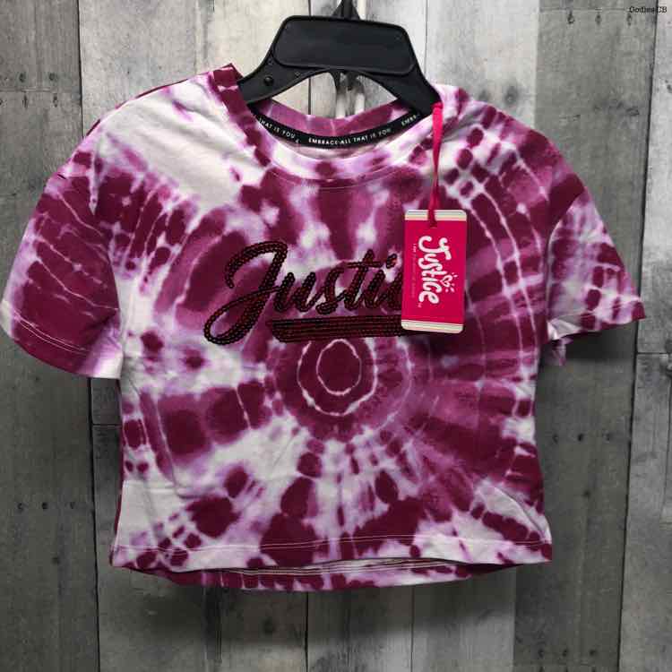 Size 5/6 Purple Justice T Shirt
