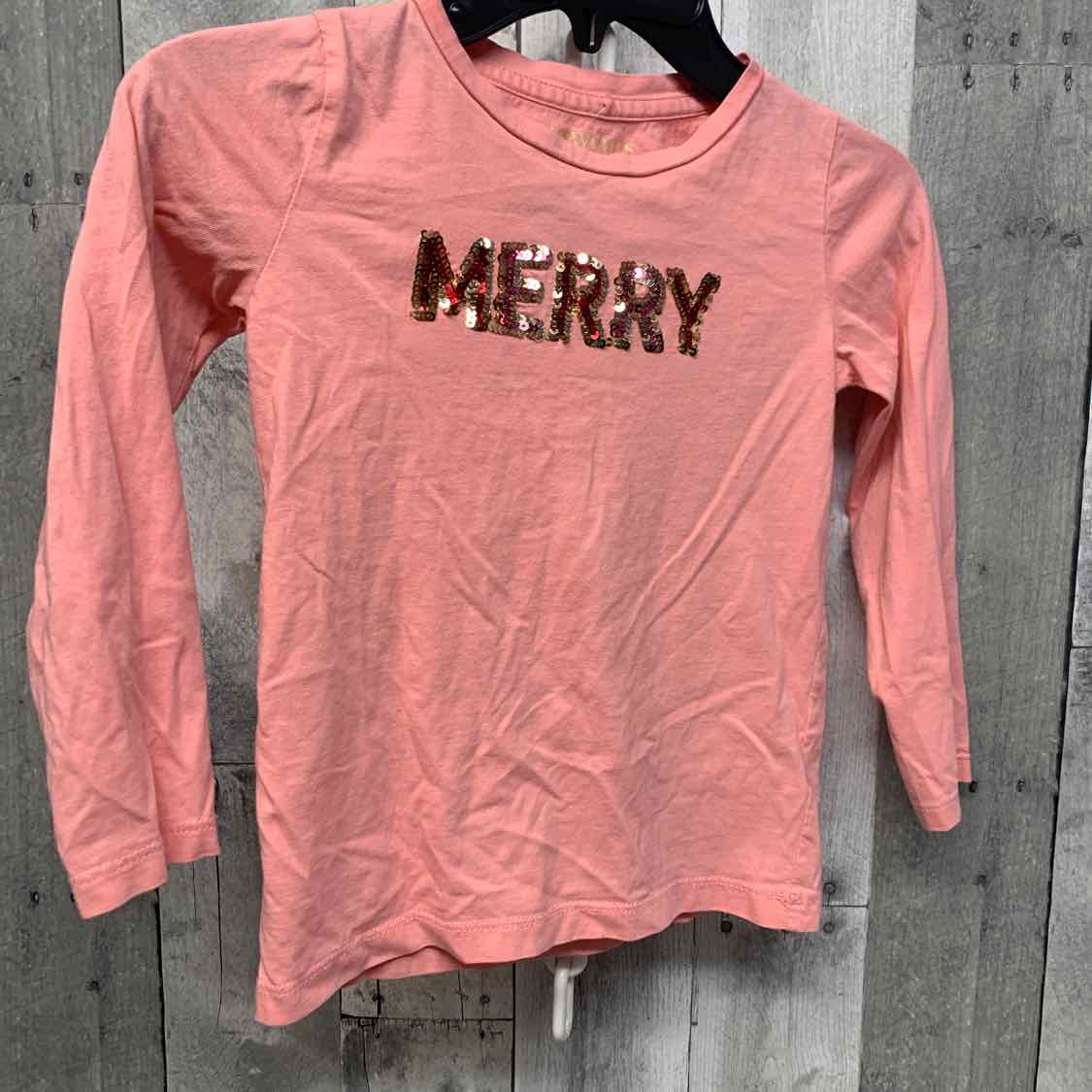 Size 4/5 Pink Crew Cuts Long Sleeve Shirt