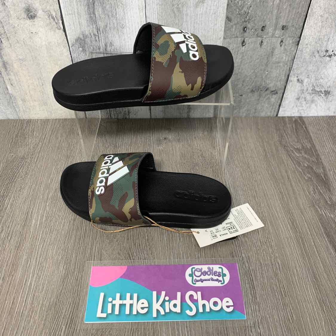 Size 12 Green/Black Sport Brand Sandals