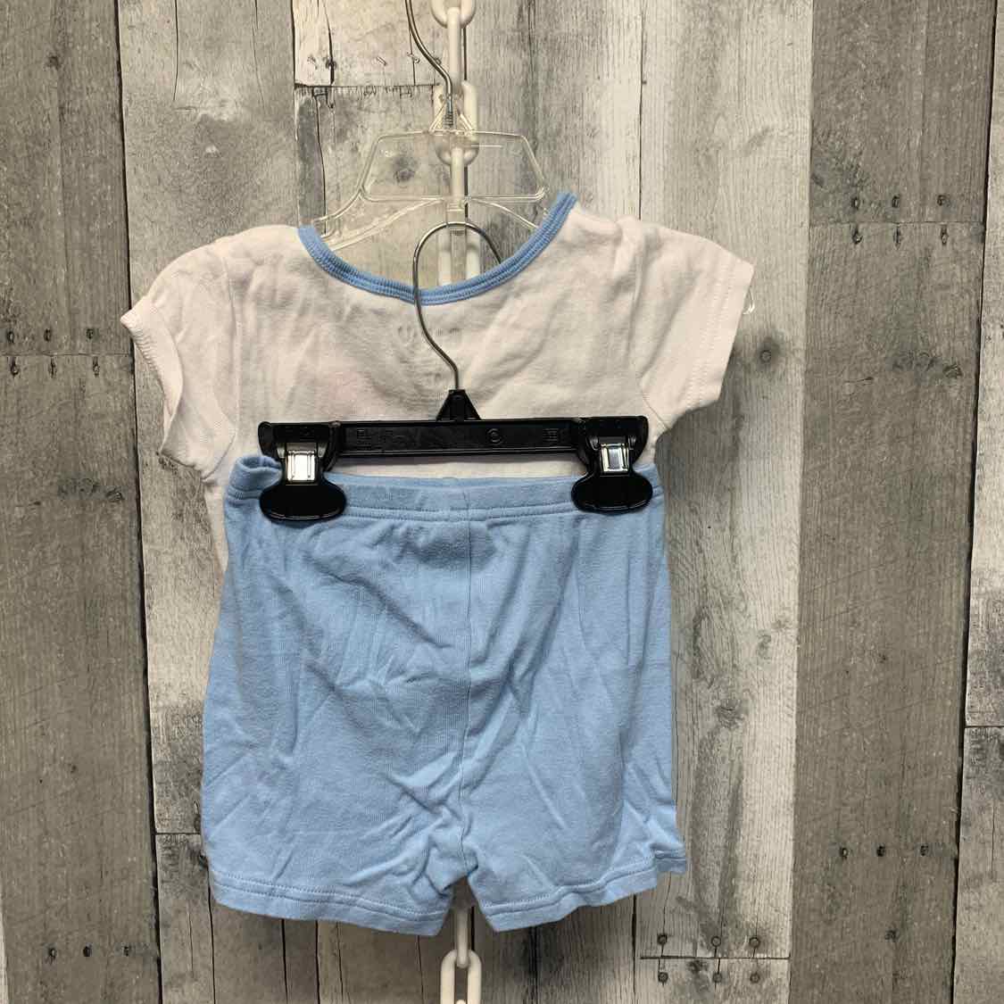 Size 4T White/Blue Disney 2pc PJs