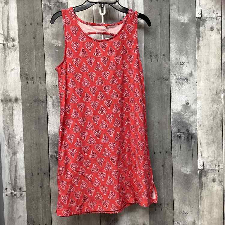Size Large Red Print Jessica Simpson Dress - Knit