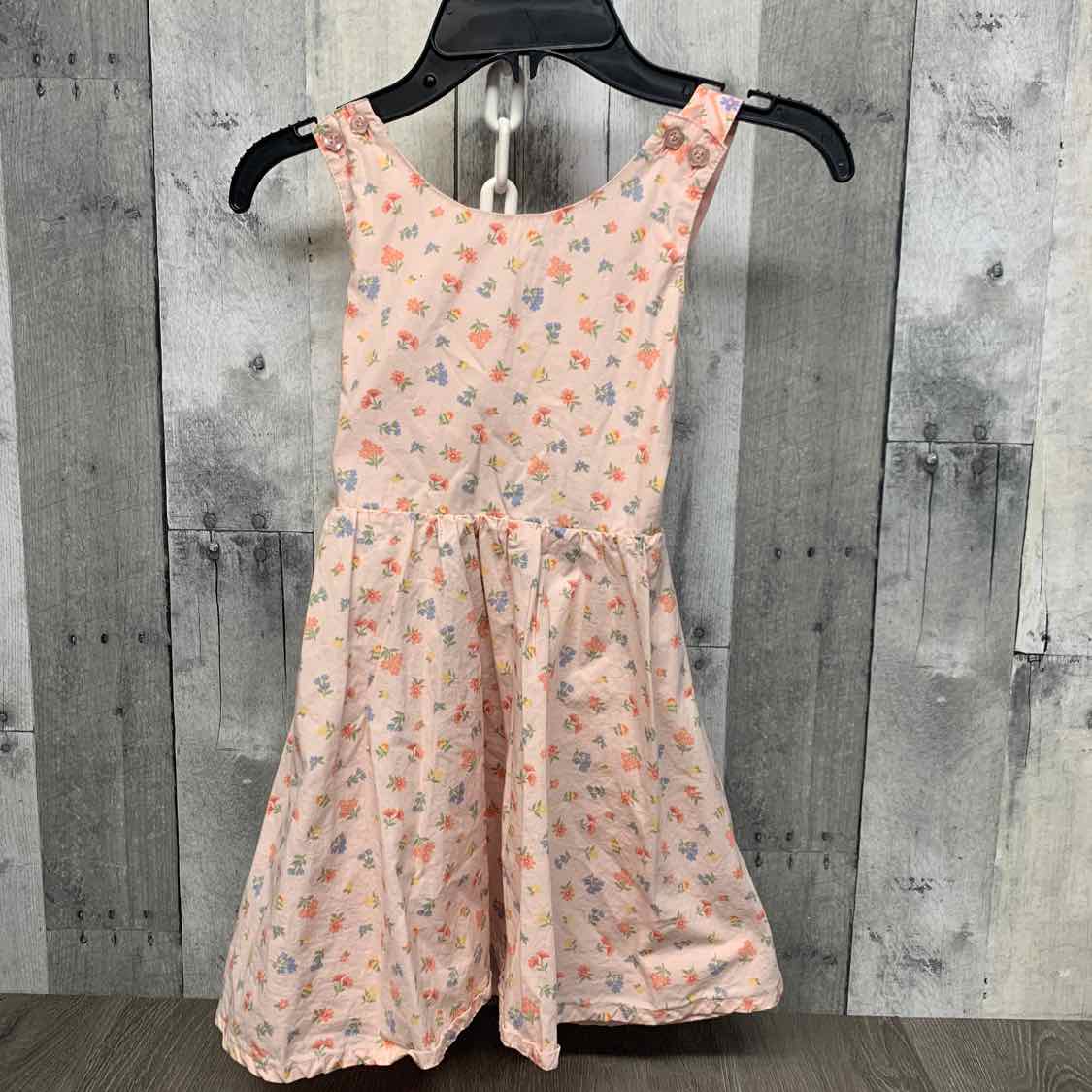 Size 5 Pink Floral Print B Brand Dress