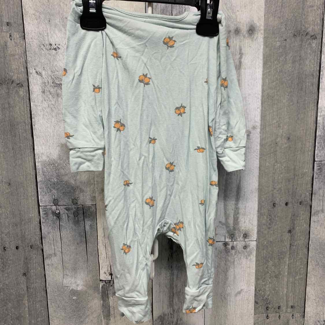 Size 3-6 Months Teal/Orange Modern Moments by Gerber Romper