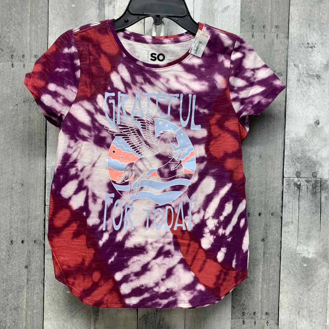 Size Large Purple/Pink SO T Shirt