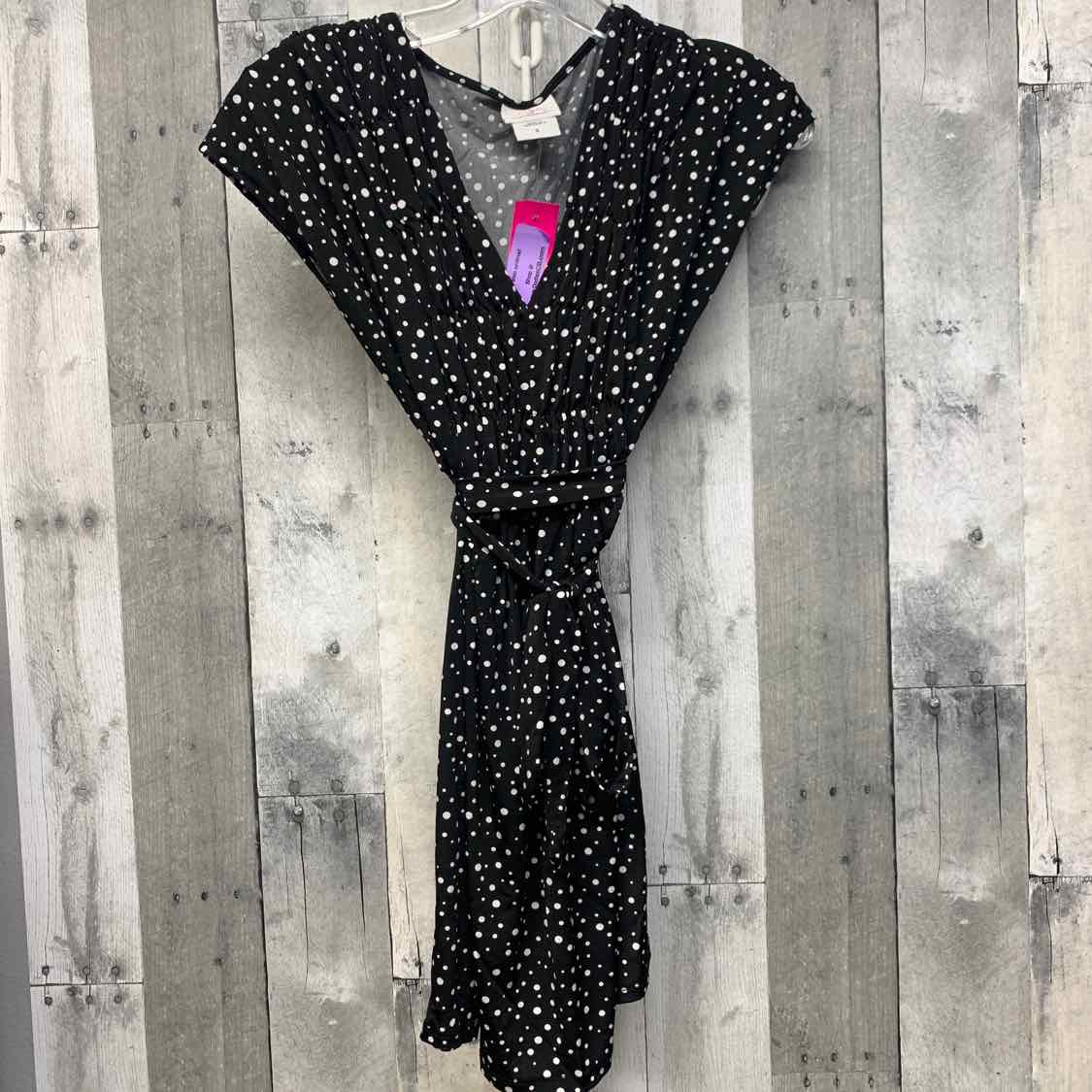 Size S Black Oh Baby Short Sleeve Top