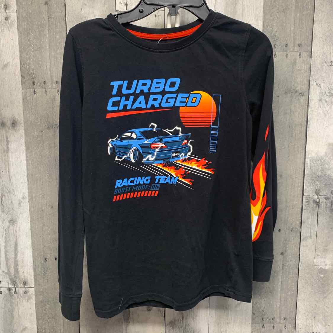 Size 10/12 Black Graphic BCG Long Sleeve Shirt