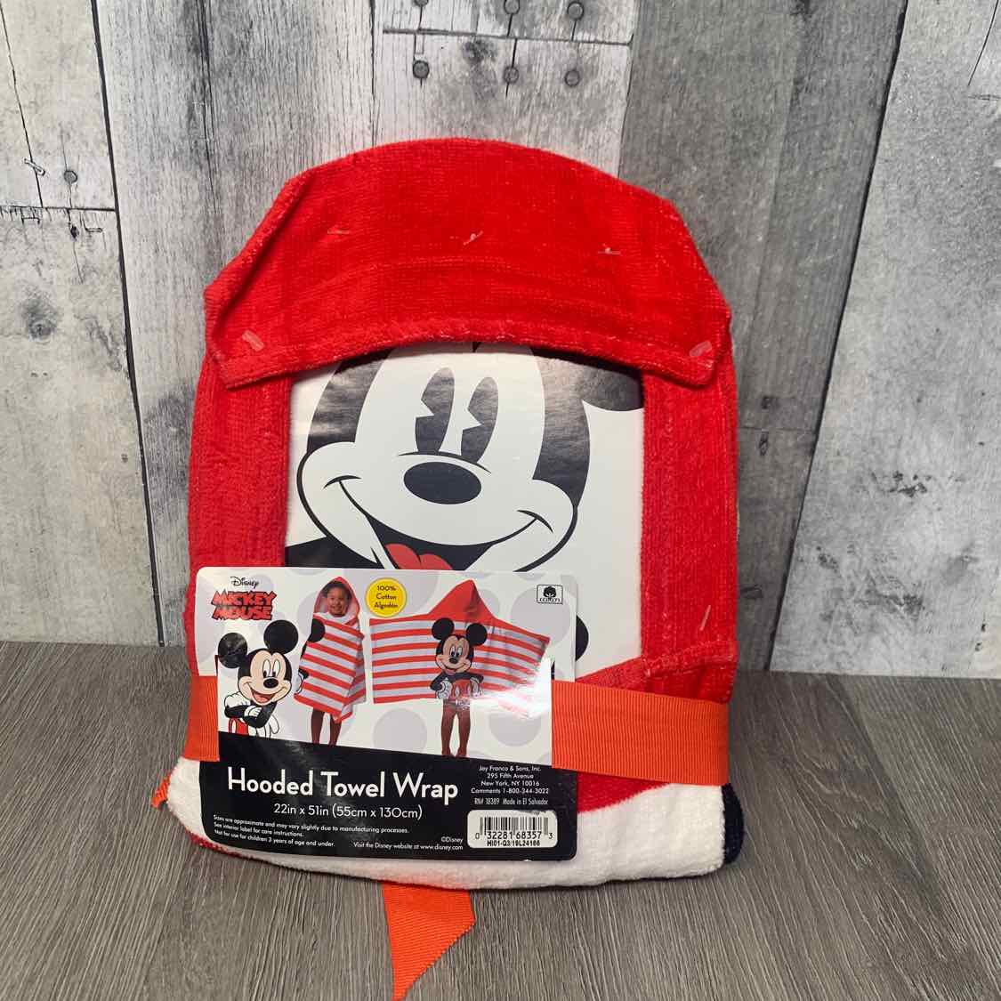 Disney Red/White Mickey Mouse Towels