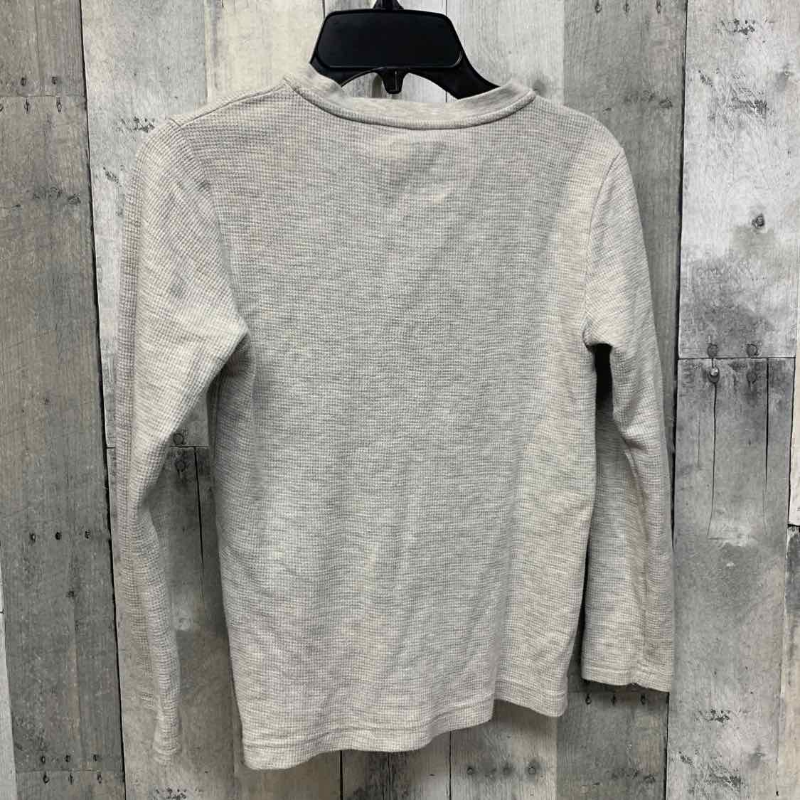 Size 8 Gray Hurley Long Sleeve Shirt