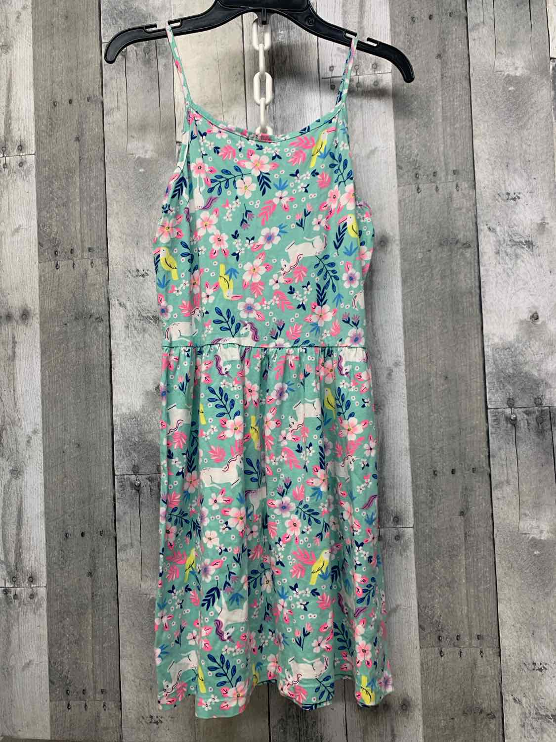 Size 12 Teal Print Carter's Dress