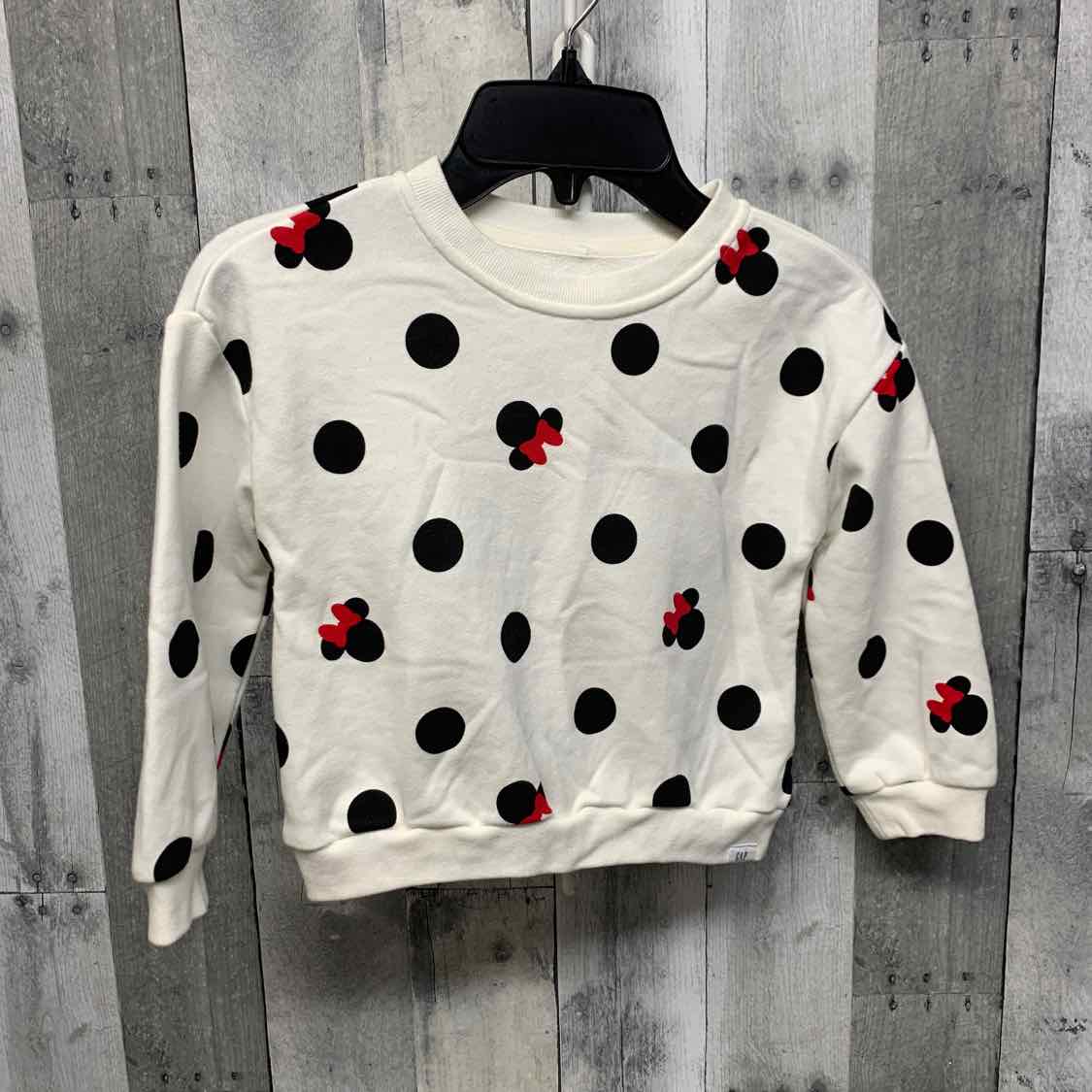 Size 4T White/Red Gap Pull Over