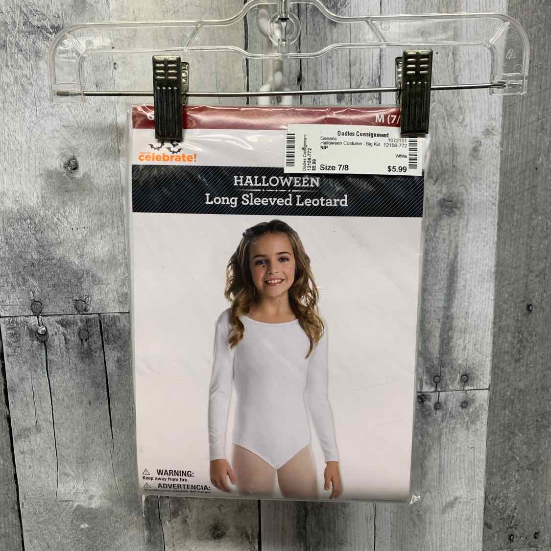 Generic White Size 7/8 Halloween Costume - Big Kid