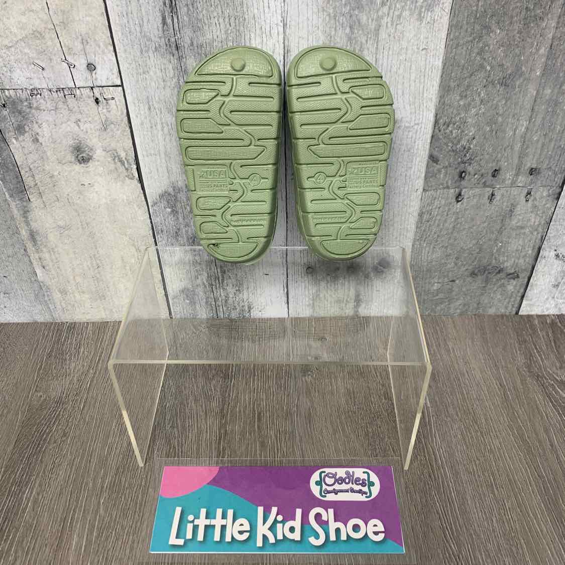 Size 4 Green Mid Brand Water Shoes