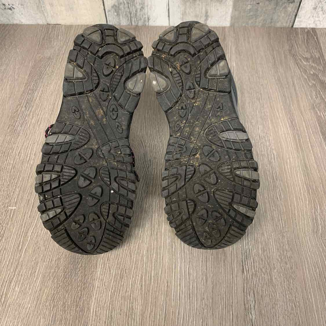 Size 1 Gray/Purple Merrell Boots