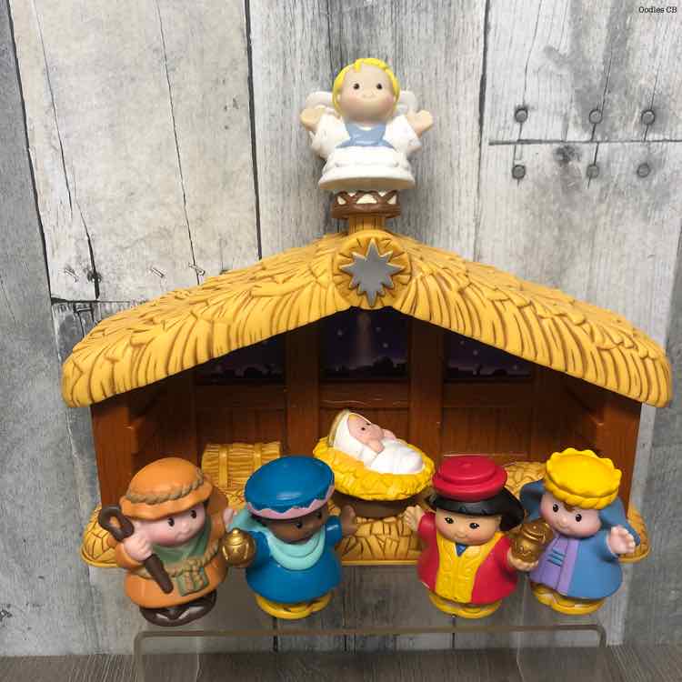 Fisher Price Brown Little People Set