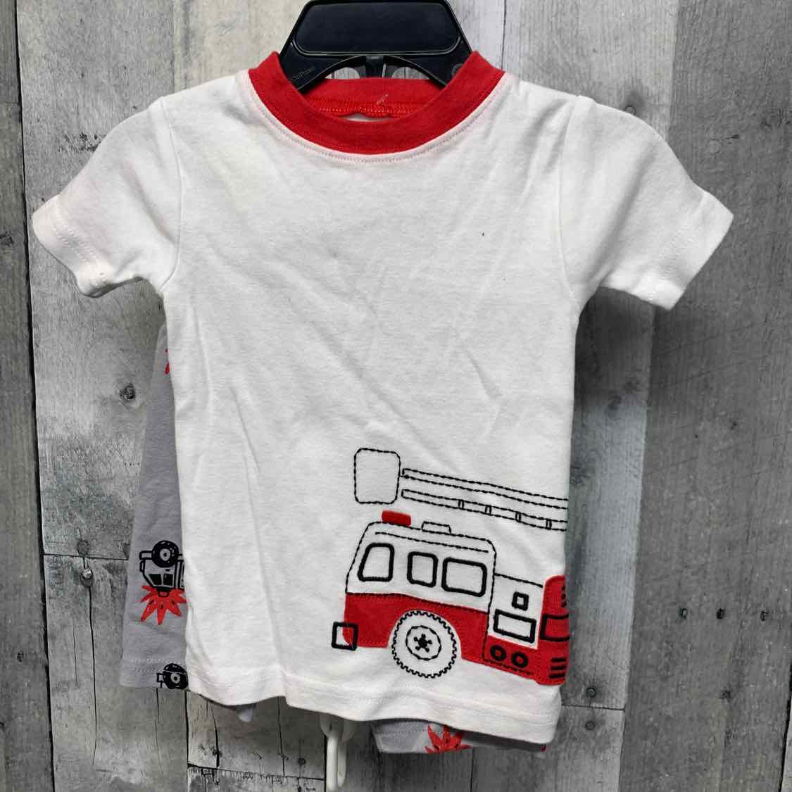 Size 18 Months Red/Gray Carter's 2pc PJs