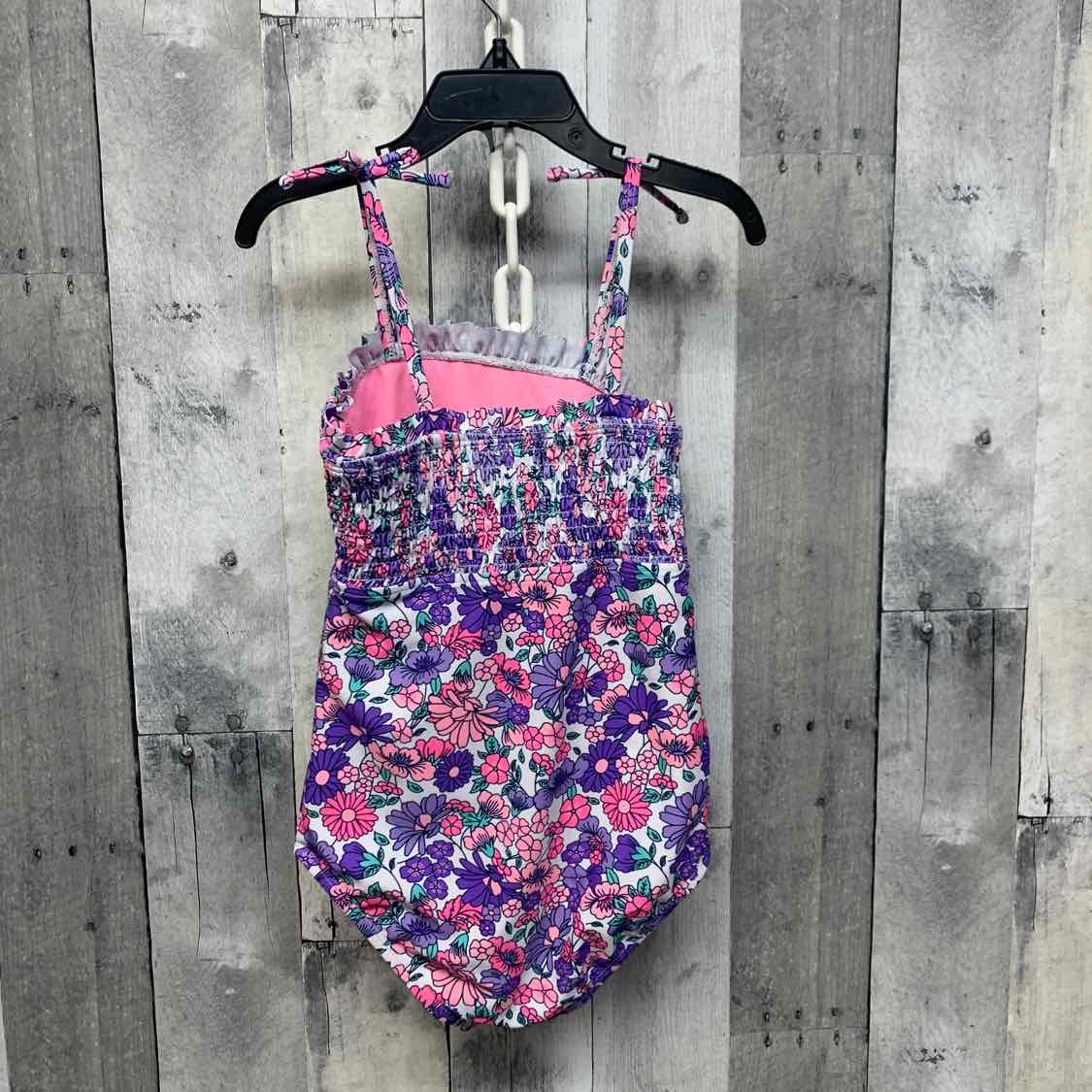 Size 7/8 Purple/Pink B Brand Swim Suit - 1pc